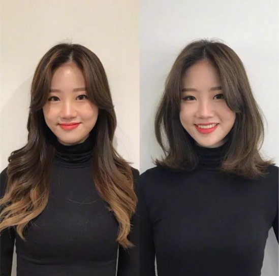 微卷发怎么烫好看图片