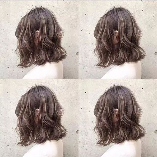 女短发怎么烫好看图片