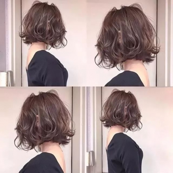 女短发怎么烫好看图片