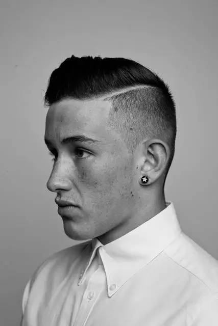 undercut 发型 男生秋冬发型图片