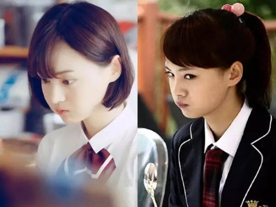 学妹头短发