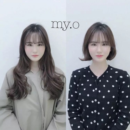 圆脸的女生适合什么短发