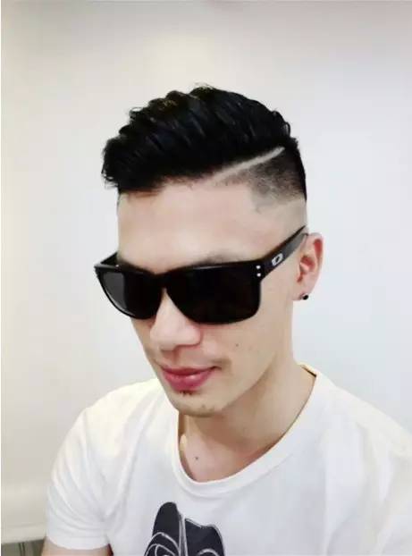 男生的夏天清爽发型图片