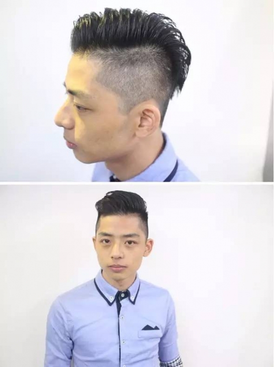 男生的夏天清爽发型图片