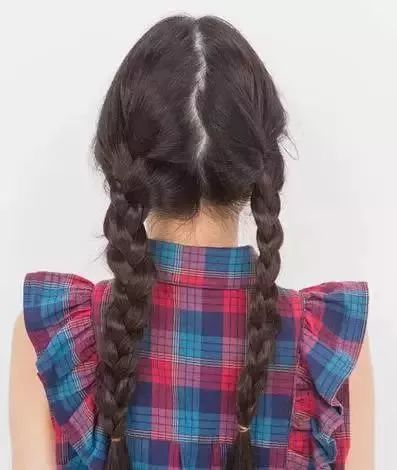直发简单扎法教程