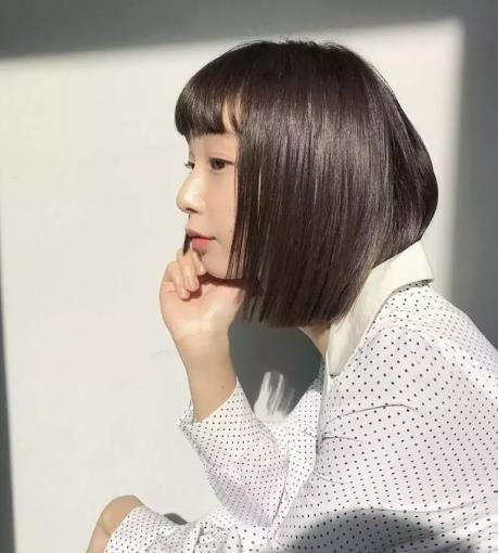 短直发2024 短直发发型图片2024