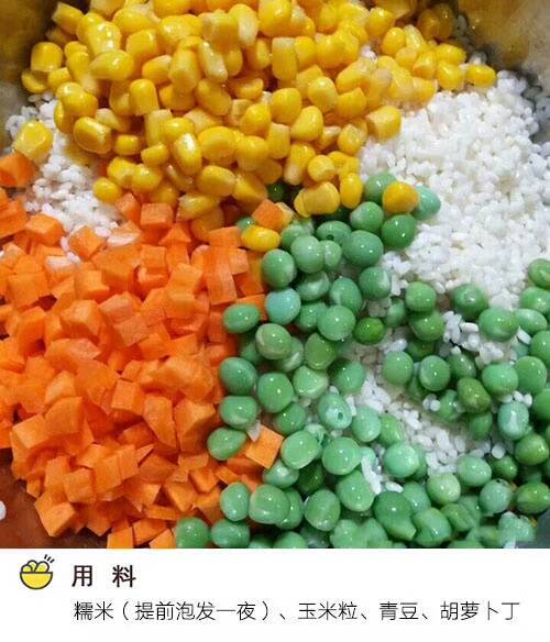 五彩糯米蛋的做法 让宝宝爱上这个美食