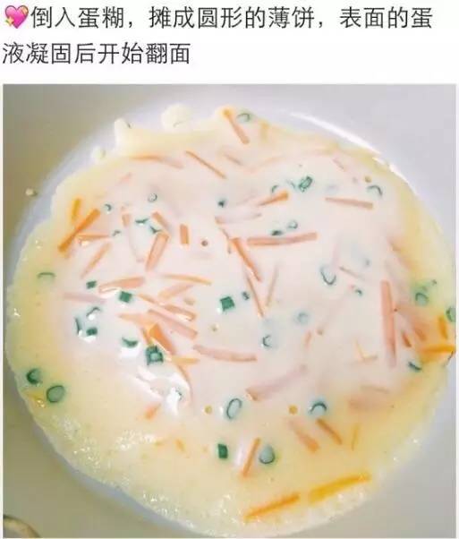 鸡蛋蔬菜饼的家常做法 一款即营养又健康的早餐做法
