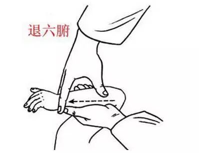 小儿发热推拿法