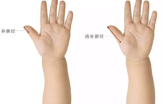 小儿湿疹推拿手法附图 小儿湿疹推拿按摩手法