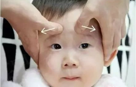 宝宝流鼻涕推拿手法图 孩子流鼻涕推拿方法