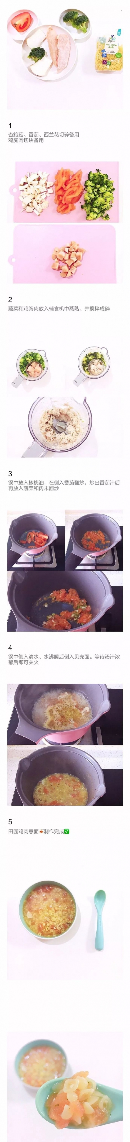 鸡肉意面的做法 一款宝宝绝佳的面食介绍