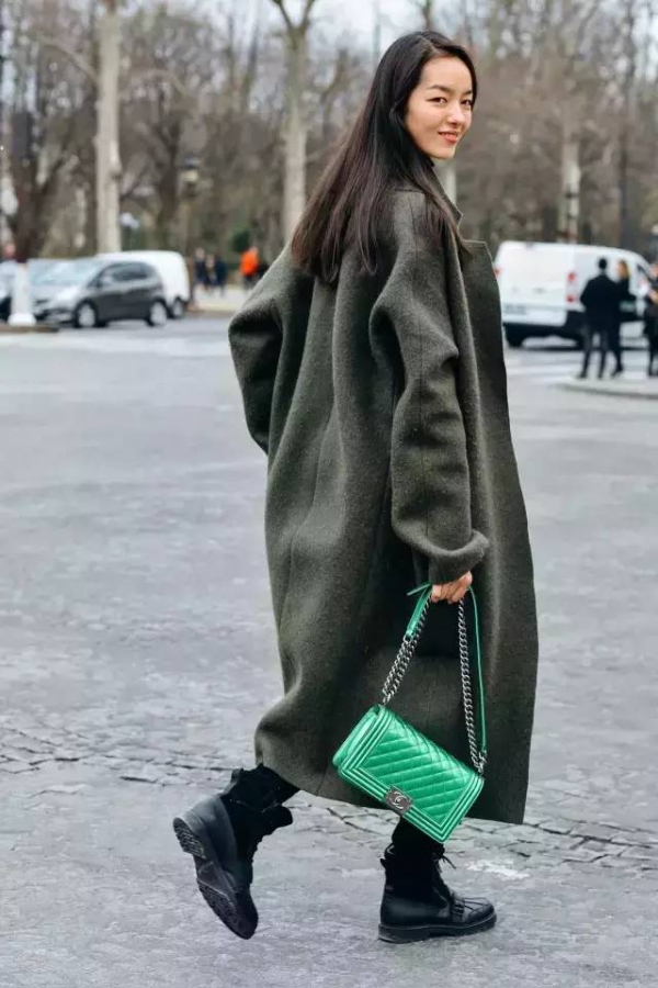 绿色系服装搭配图片