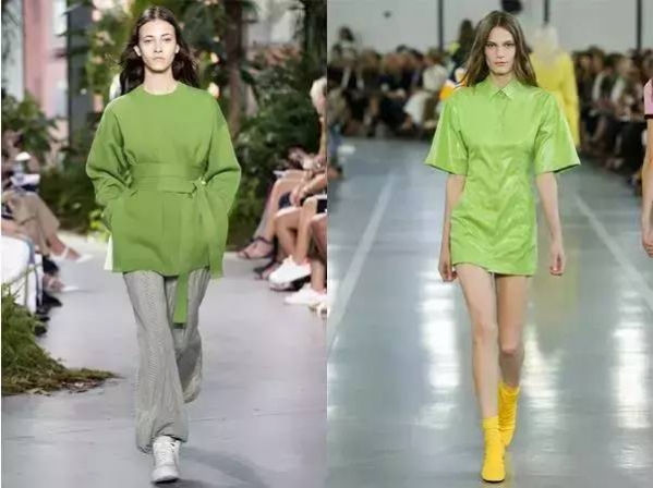 绿色系服装搭配图片
