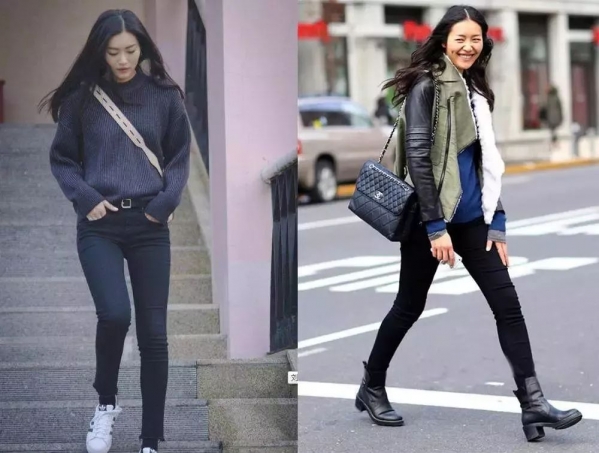 小黑裤怎么搭配衣服