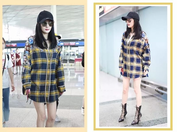 春季衬衫女搭配图片