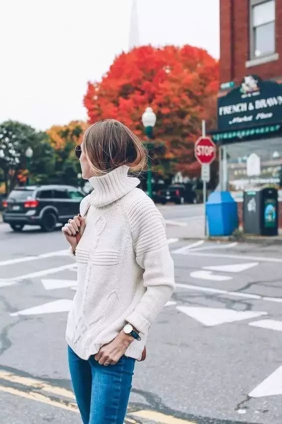 高领毛衣搭配 今年最火的高领毛衣这样穿才够美