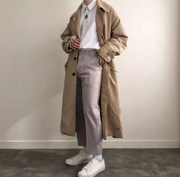 男生怎么穿衬衫