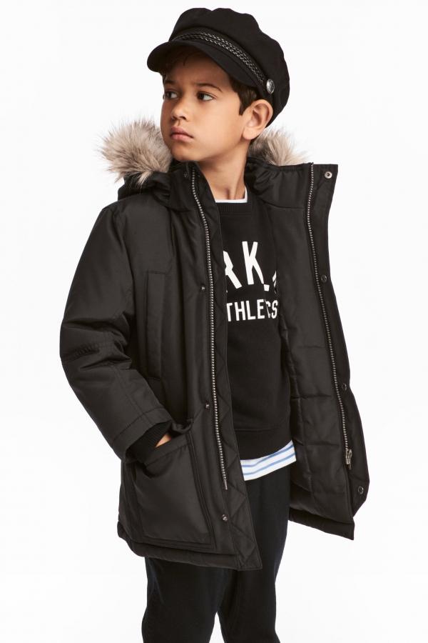 童装派克服 儿童皮草派克服