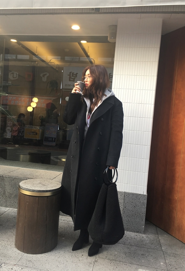 双排扣大衣女 双排扣大衣搭配