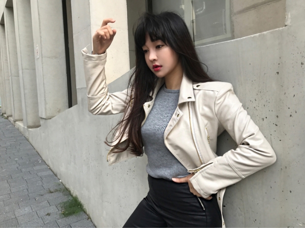 白色皮衣搭配图片女 白色皮衣怎么搭配