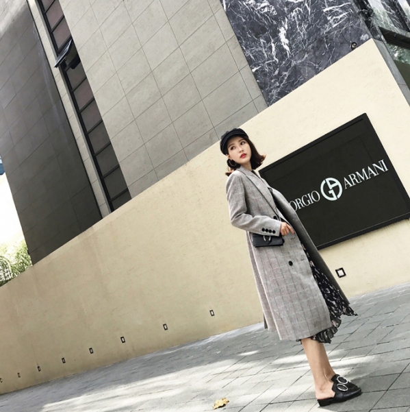 小个子穿风衣的长度 小个子穿风衣到膝盖