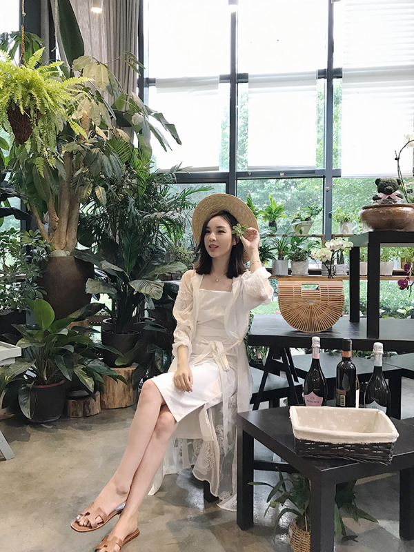 长款防晒衣怎么搭配