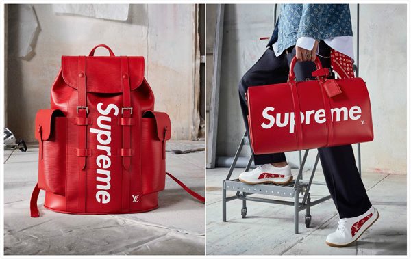 双肩包Supreme lv supreme双肩包