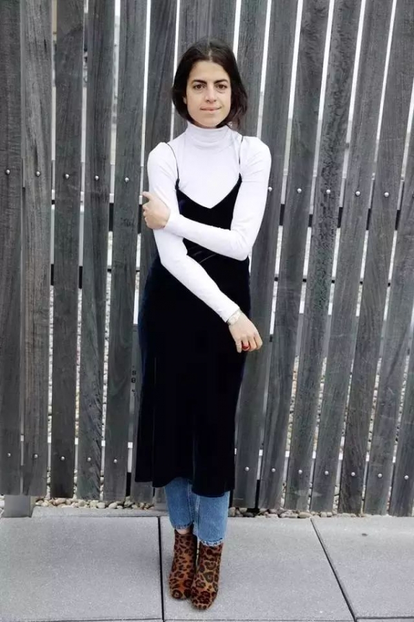 冬季裙子搭配图片 冬季裙子这么搭配美极了