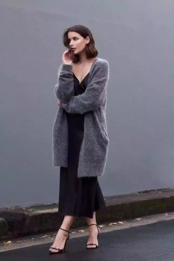 冬季裙子搭配图片 冬季裙子这么搭配美极了