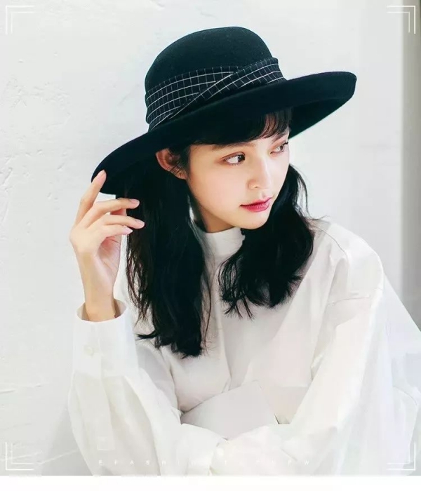 冬季帽子搭配图片 一顶帽子守护整个冬天的时髦