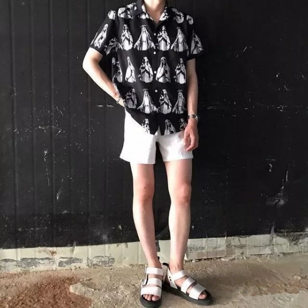 男生夏天怎么穿显高 男的个子矮穿什么裤子