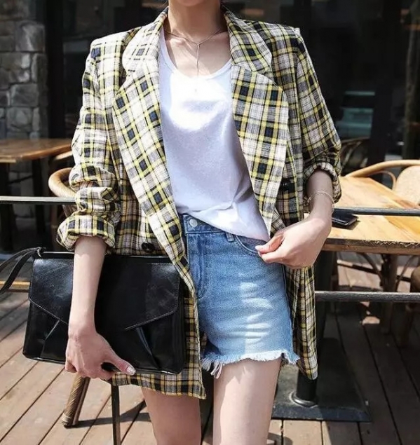 秋天女生西装搭配 国庆旅游穿什么