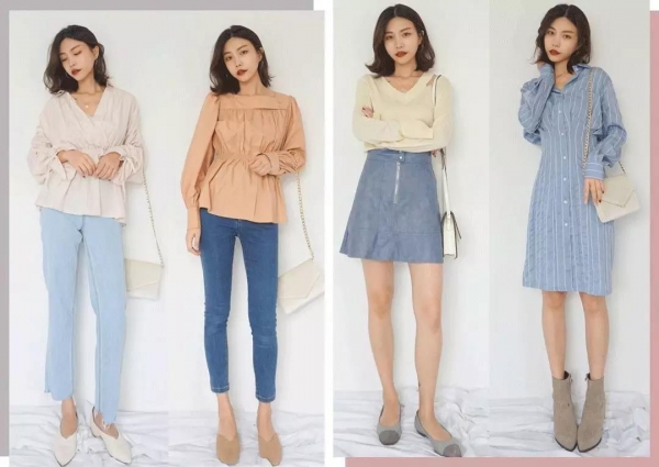 女生秋天清新搭配图片 女生秋天穿什么好看图片