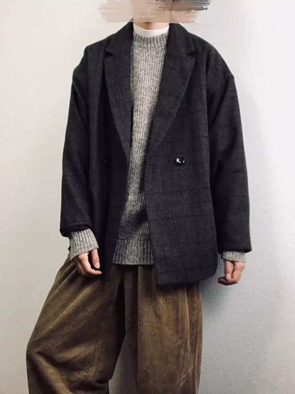 男生秋冬日系穿衣打扮 男生秋冬怎么穿衣搭配图片