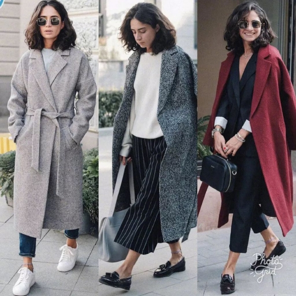 女生大衣怎么穿好看图片大全 女生大衣怎么穿好看的图片