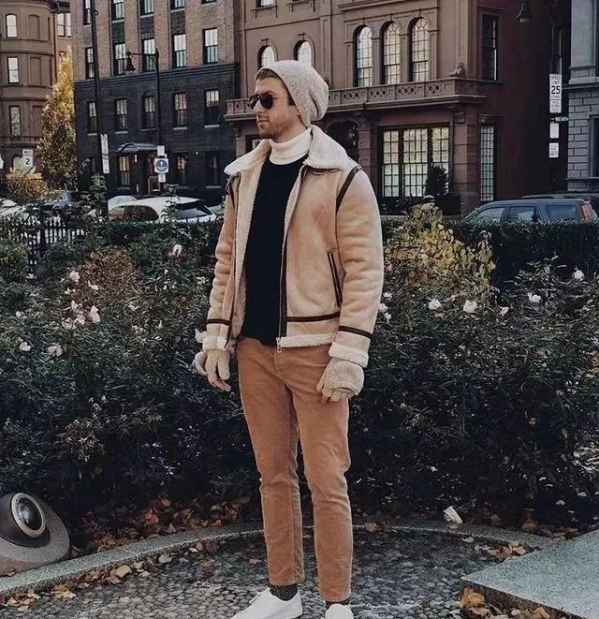 灯芯绒男外套 灯芯绒外套搭配男