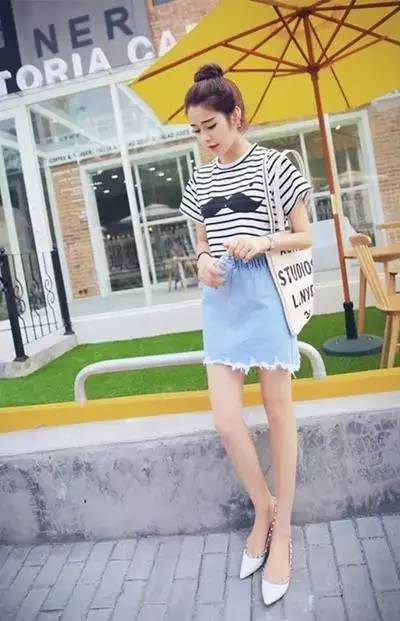 女生衣服怎么搭配鞋子图片