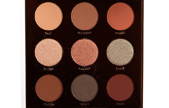 colourpop眼影盘试色 卡拉泡泡眼影盘色号图