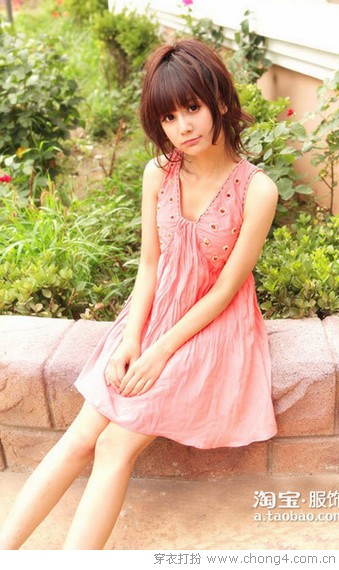 清新感甜美小女生装扮