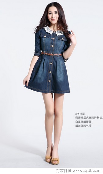 褶皱VS花边 夏日迷人装扮