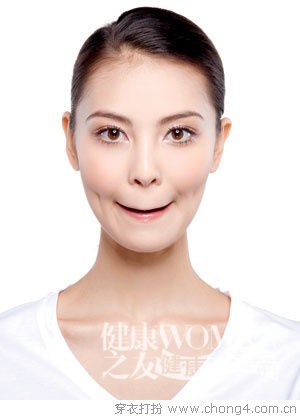 轻松美容脸部肌肉操