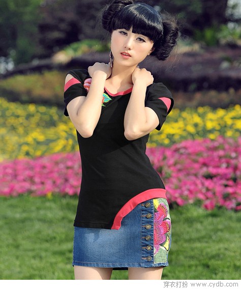 短裙之美
