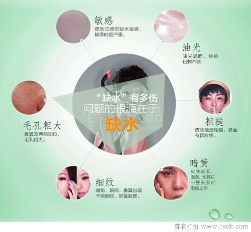 给肌肤喝饱水
