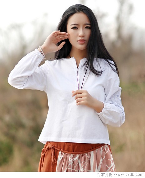 穿一穿棉麻 做一回气质文艺女