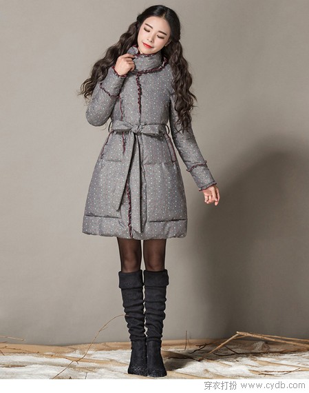 下雪天怎么能少了羽绒服
