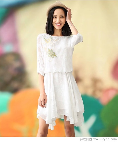 清新美裙，纯美一夏