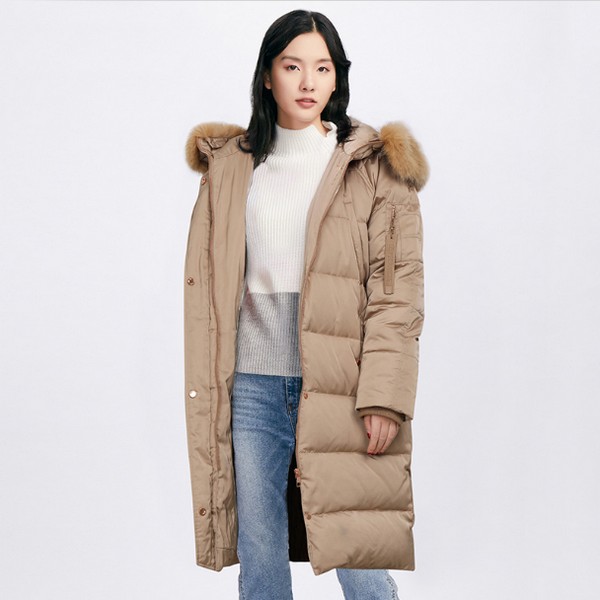 只要是羽绒服，长的短的都可以