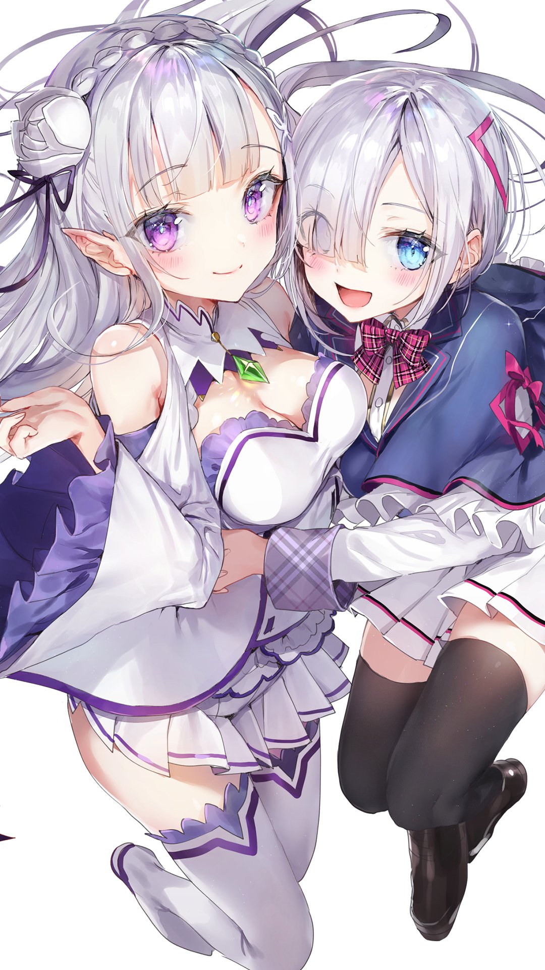 动漫美女插画高清手机壁纸