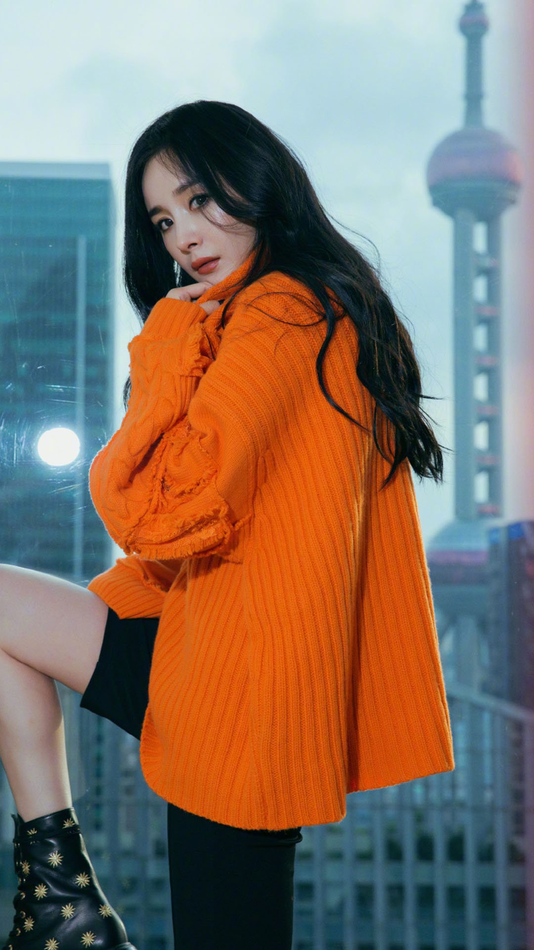杨幂成熟魅力写真手机壁纸